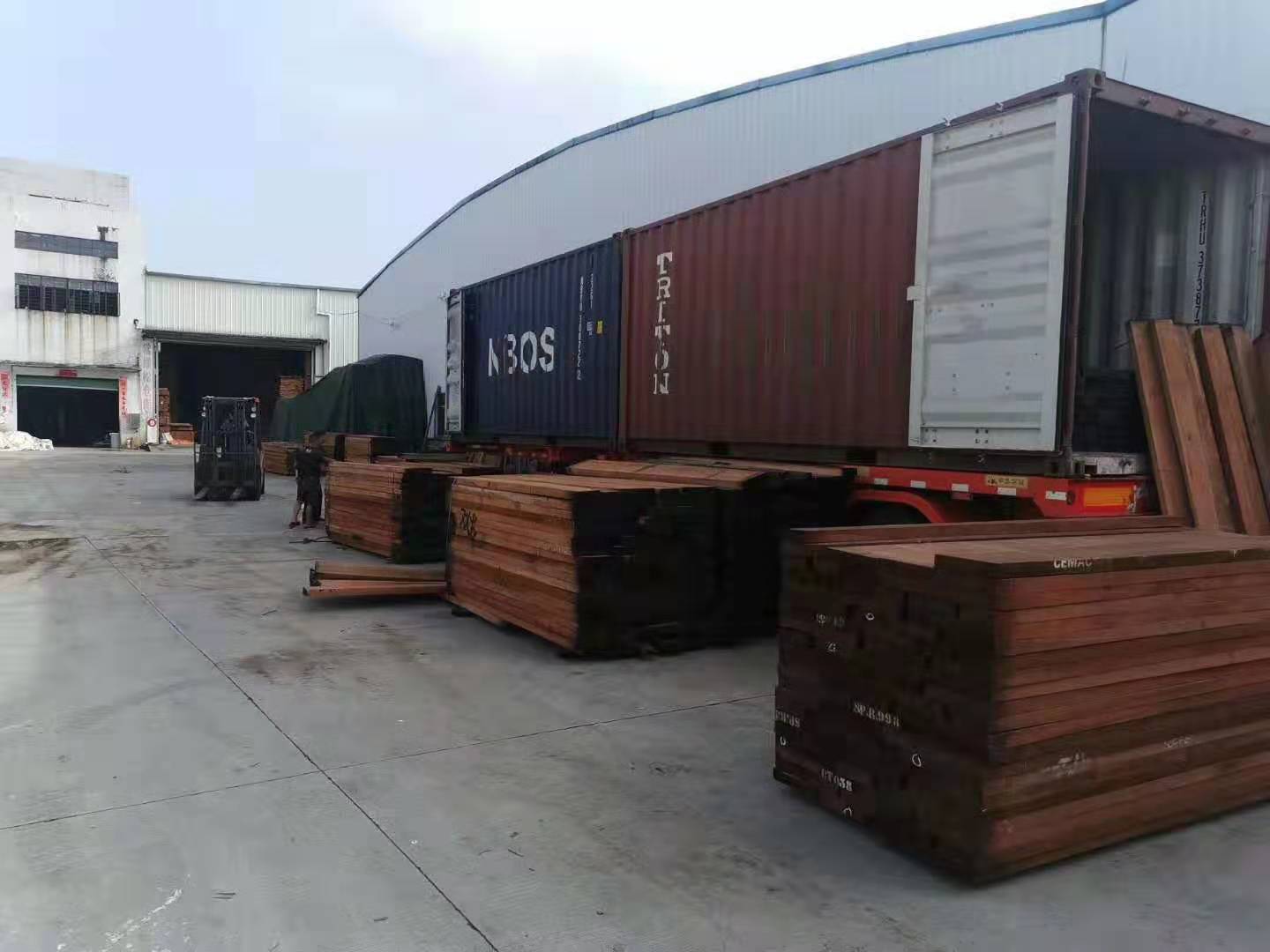 今日貨訊，剛果進口沙比利，胡桃木長料到貨。